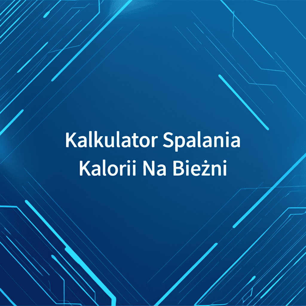 Kalkulator Spalania Kalorii Na Bieżni